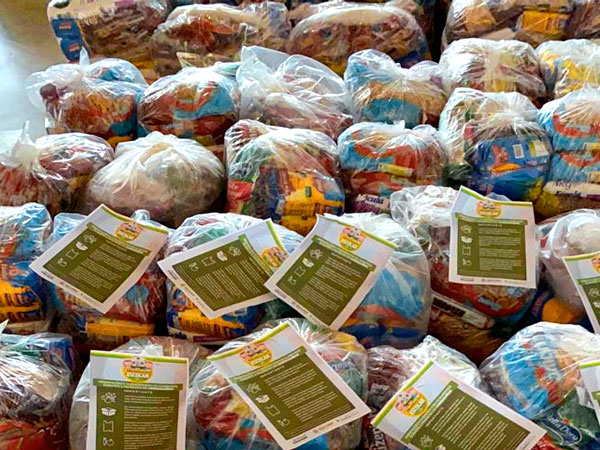 Mais de 6 mil kis de merenda escolar estão sendo distribuídos nas escolas do município